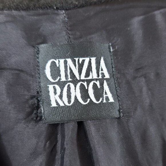 CINZIA Rocca 4 Baby Alpaca Trench Long Coat - Picture 4 of 7